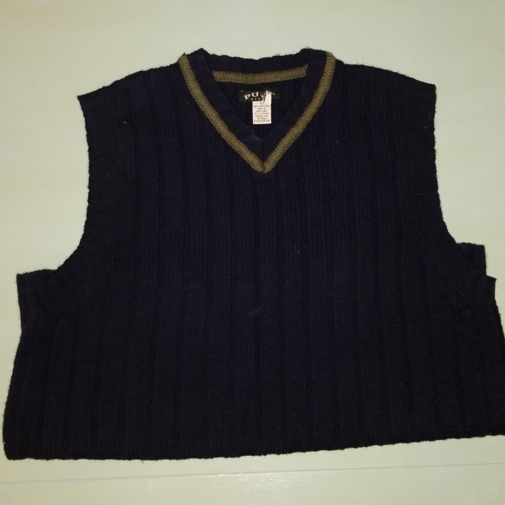 Pure Stuff Lambswool V Neck Sweater Vest